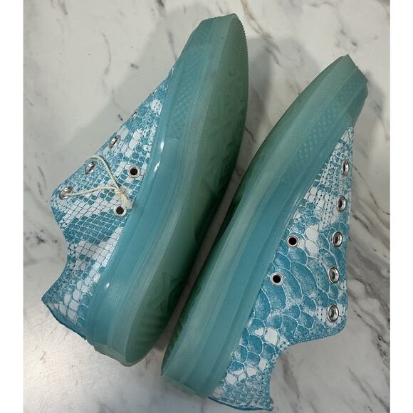 Converse GOLF le FLEUR Chuck 70 Ox Blue Topaz Python 173190C Unisex Men 4/ Wmn 6 main image 8